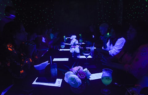 Mood table setting: Guests at the event