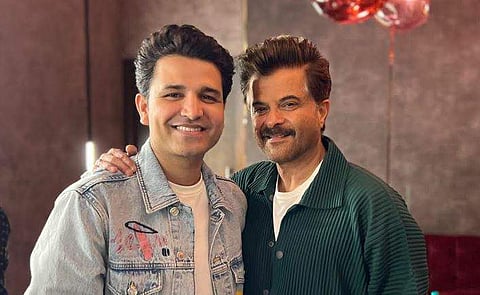 Sanjay Bishnoi with Anil Kapoor