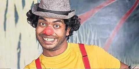 Clown act by Ajithlal Sivalal