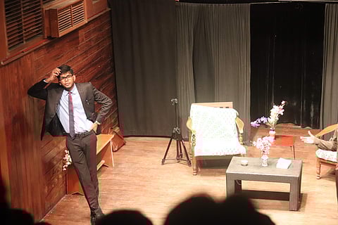 A scene from the play
