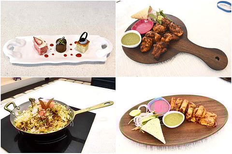 Dishes from Radisson Resort Pondicherry Bay's new Sunday brunch