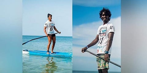 Sekar Pitchai from Kovalam, Gayatri Juvekar from Pune share their surfing journey and rise to success