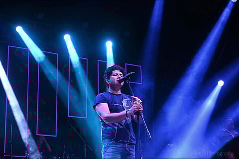 KK kept the crowd enthralled with his magical voice till his last breath