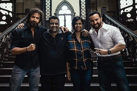 Hrithik Roshan, Pushkar, Gayatri and Saif Ali Khan