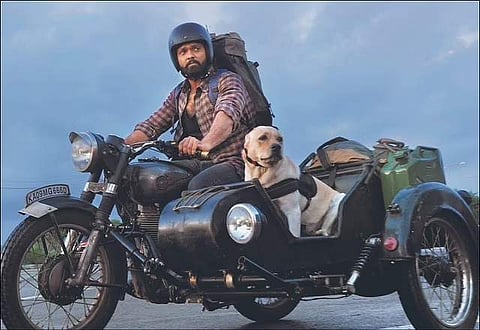 Still from 777 Charlie