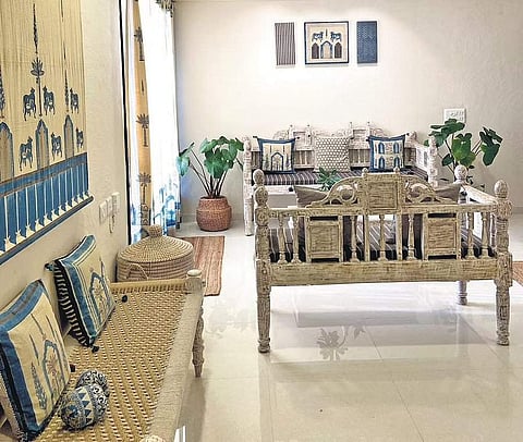 Priyam Shah and Bhoomi Dani is trying to bring together everything made by hand from natural materials by local artisans.