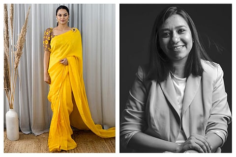 The Surajmukhi Sari from The Haelli & Neha Sahu (Founder)