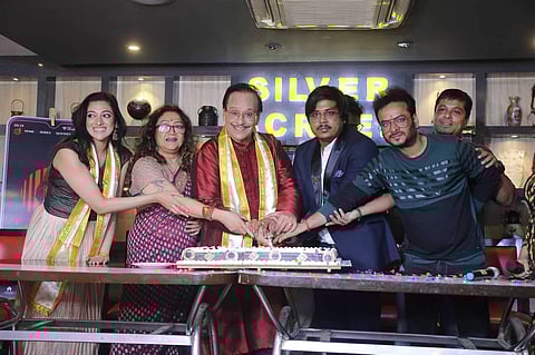 Cake cutting ceremony to celebrate the launch of Digiplex