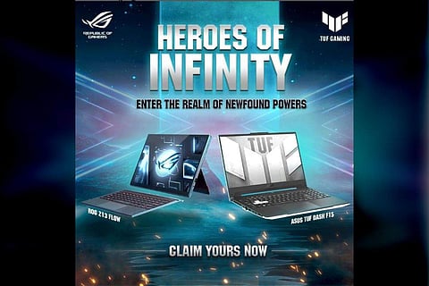 ROG Flow Z13 and TUF Dash F15 2022 launched by ASUS