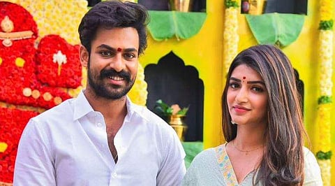 Vaisshnav Tej and Sreeleela