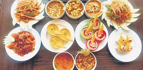 From the food festival