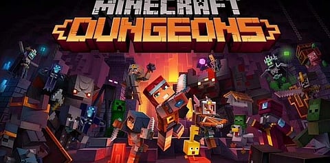 Minecraft Dungeons poster