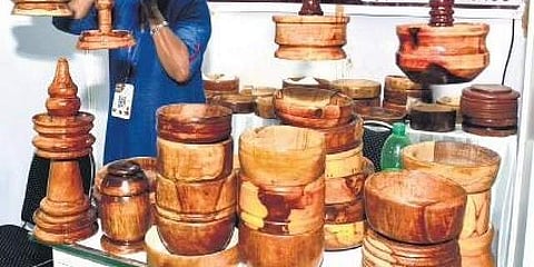 Shency George's wood work