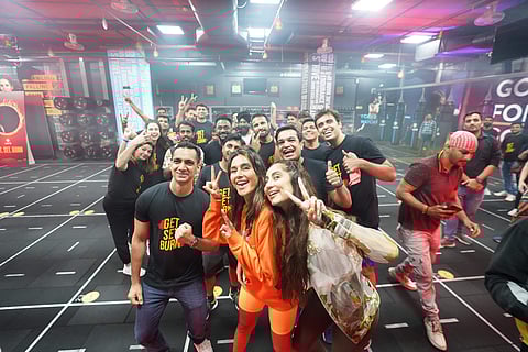 Rishabh Telang, Shibani Dandekar and Anusha Dandekar