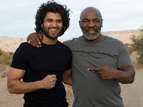 Vijay Deverakonda and Mike Tyson