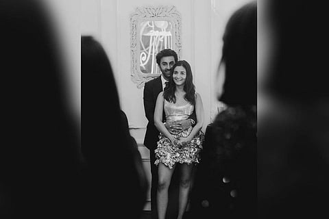 Ranbir Kapoor with Alia Bhatt