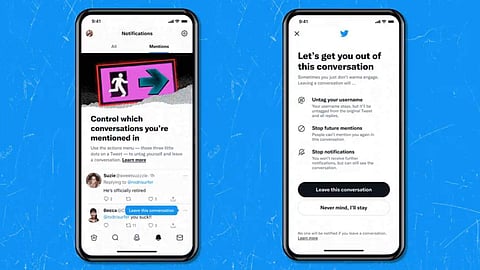 Twitter's new 'Unmention' feature