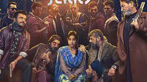 Janhvi Kapoor and cast for 'Good Luck Jerry'