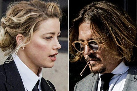 Johnny Depp and Amber Heard