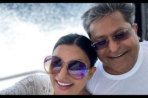 Sushmita Sen and Lalit Modi