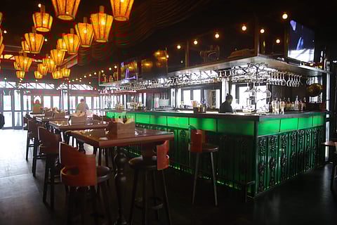 Interior of Air 1910 at Galleria 1910, Camac Street