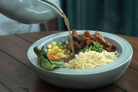 Crispy Korean Chicken Ramen