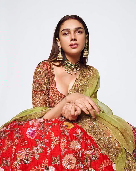 Aditi Rao Hydari in one of the ensembles
