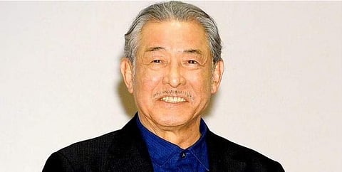 Japanese designer Issey Miyake (Photo | AP)