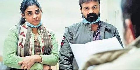 A still from the film Ariyippu.