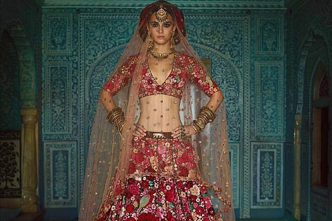 A Lehenga by Sabyasachi