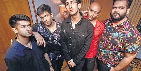 (L-R) Divij Kapoor, Suyash Gabriel, Moses Koul, Vipul Verma, Reuben Das. (File Photo)