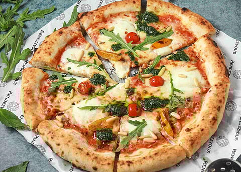 Pesto and Tomato Burrata