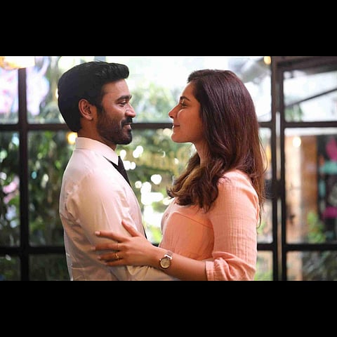 Dhanush and Raashii