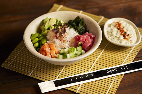 Tuna Salmon Poke Bowl