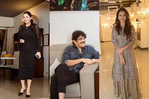 Bhumika, Nagarjuna and Gulnar