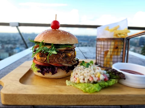 Chick Jagger Burger at Ozora