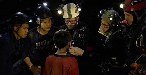 A still from 'Thirteen Lives