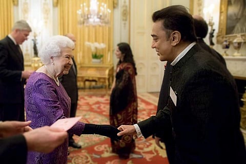 The actor stated that the inaugural function of his Tamil film, Marudhanayagam, may well be the only film function to have been attended by the Queen