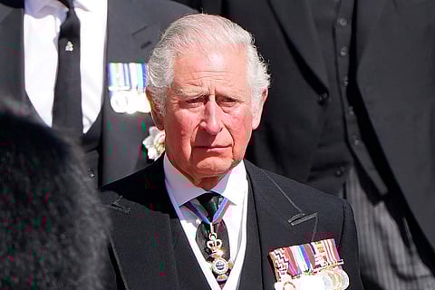 The king's speech was broadcasted on television and was also streamed at St. Paul’s Cathedral