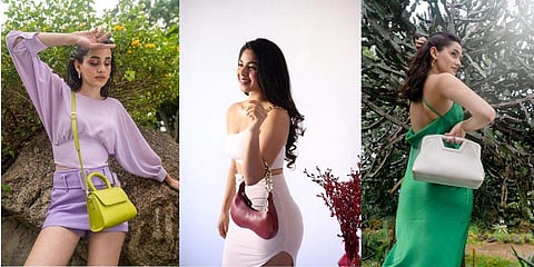 Anjana Sarja in centre