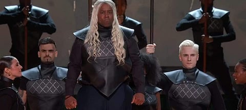 Kenan Thompson in Daenerys Targaryen costume
