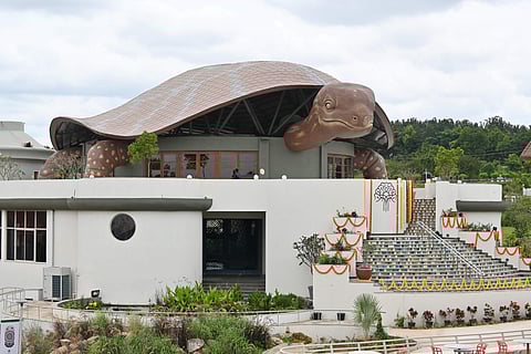 Kurma, the Yoga Hall at Kshemavana