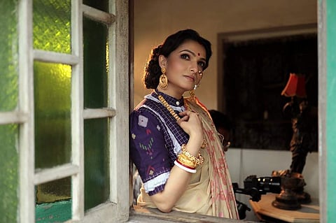 Tnusree in Parama's festive edit Chuti