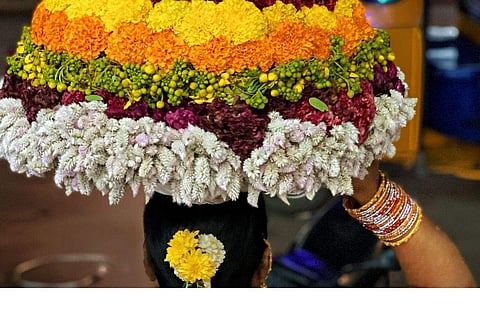 Bathukamma festival