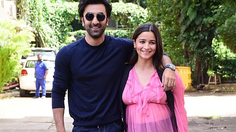 Ranbir Kapoor with Alia Bhatt