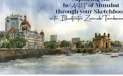 Capturing the he’Art’ of Mumbai through your Sketchbook