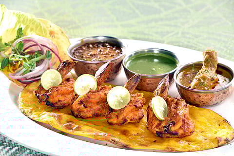 Sigri Kebab Spread at Tiger Trail