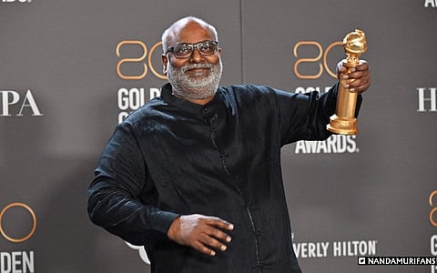 Golden Globes 2023: MM Keeravani bags award for Best Song for RRR’s ‘Naatu Naatu’ in a first win for India
