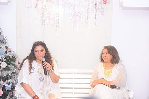 Kaveri Lalchand and author Karen Anand in conversation