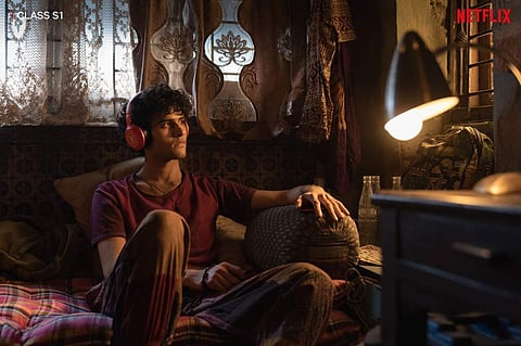 A scene from the show